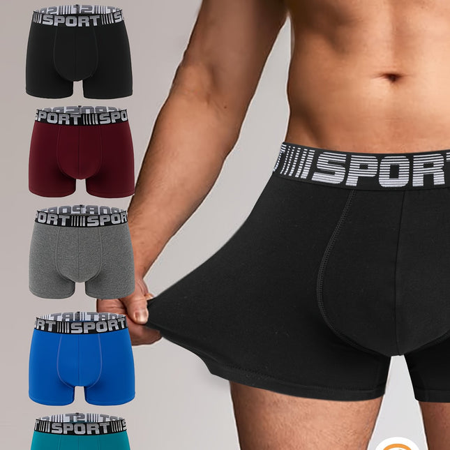 Men's Cotton Stretch Boxer Set