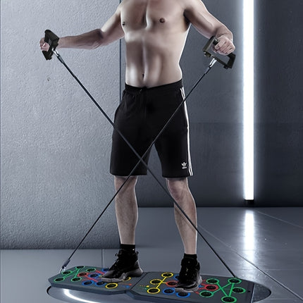 30-Hole Pushup Stands for Core Strength & Abdominal Training
