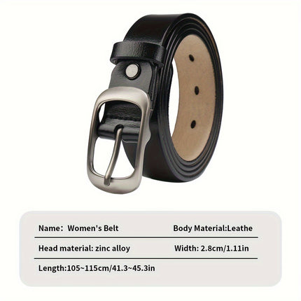Genuine Leather Women's Belt