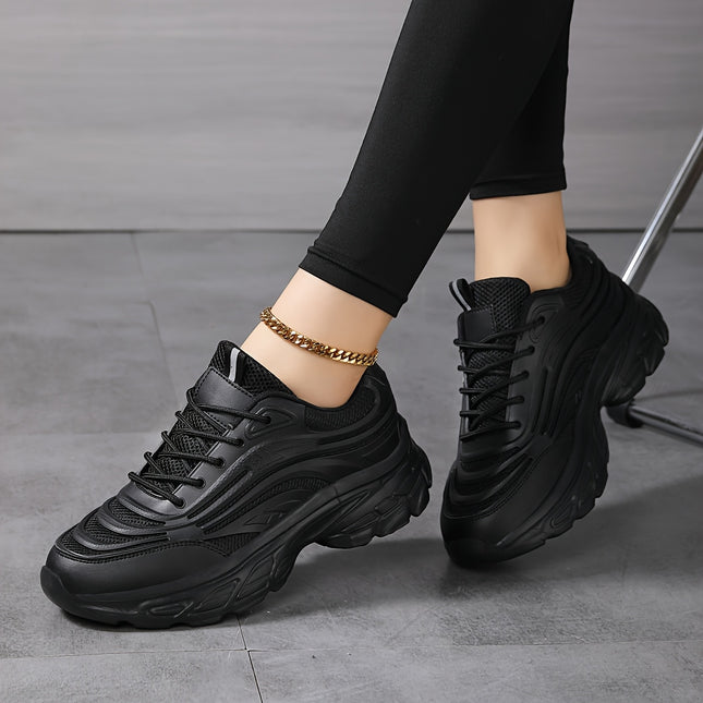 Women's Chunky Mesh Sneakers