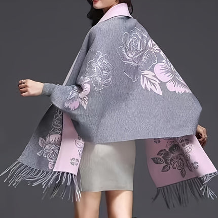 Goddess Shawl Coat - Retro Elegance