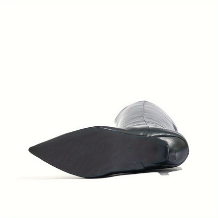 Chic Pointed Toe High Heel Boots