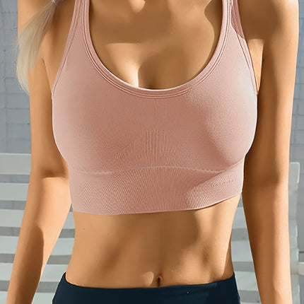 Wireless Push-Up Sports Bra