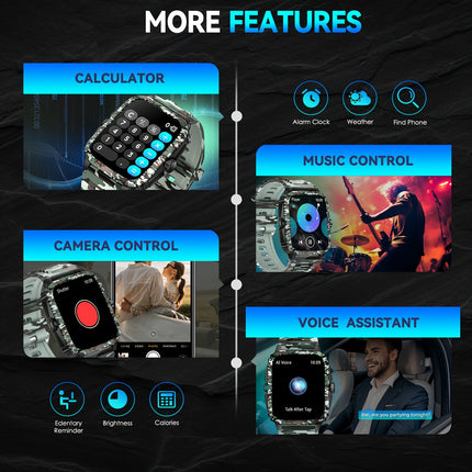 JELLOO 1.96" Smart Watch