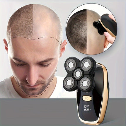 Men's Electric Head Shaver - Sleek Gift for Him