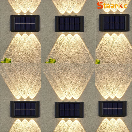 Staaricc Solar Wall Lights – Elegant Outdoor Lighting Solution