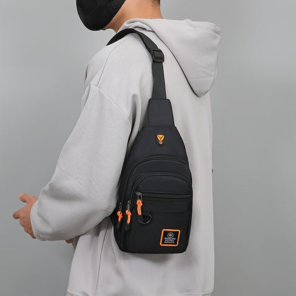 Men's Waterproof Crossbody Chest Bag