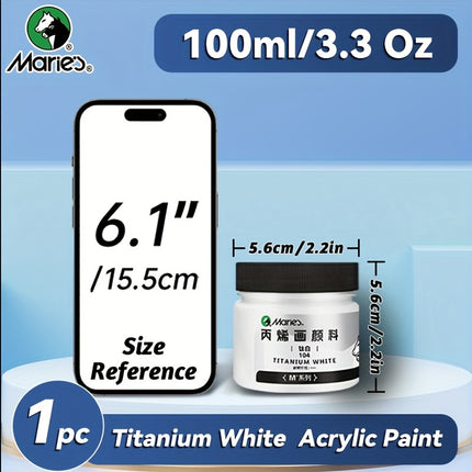 Titanium White Acrylic Paint