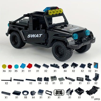 Epic SWAT Police Battle Building Block Kit