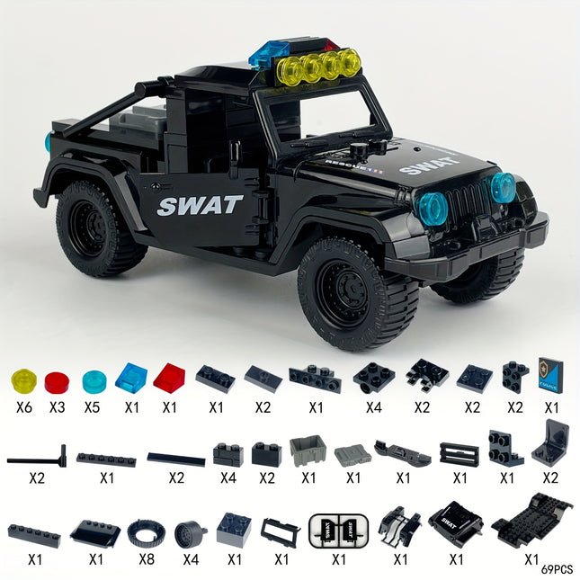 Epic SWAT Police Battle Building Block Kit
