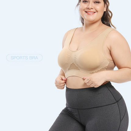 Plus Size Seamless Sports Bra