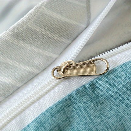 Elegant Floral Print Duvet Cover Set - Soft & Cozy