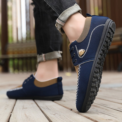 Men’s Color Block Business Shoes