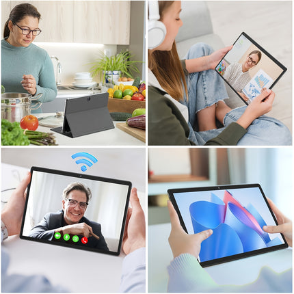 Relndoo T10 10.1" Android Tablet with Dual Cameras