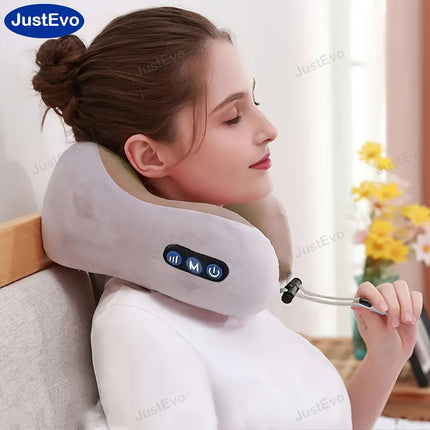 U-Shaped Electric Neck Massager - Pain Relief & Relaxation