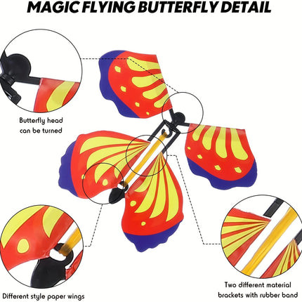 Magic Flying Butterfly Toy – Surprise Gift