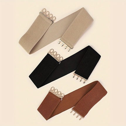 3pcs Wide Elastic Belt Set