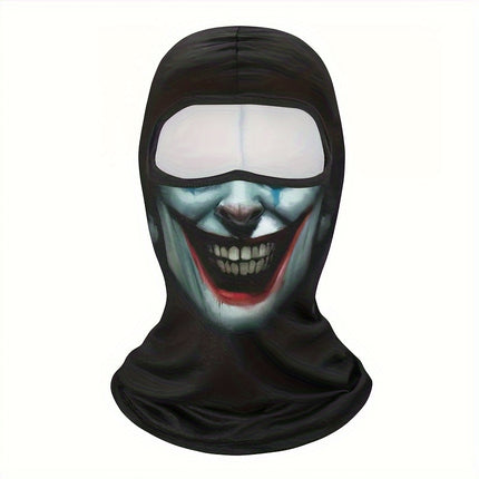 Ghost Skull Balaclava Mask - UV Protection & Windproof