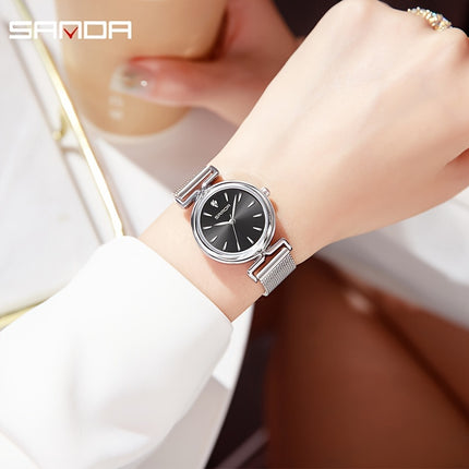 SANDA Elegant Vintage Quartz Watch