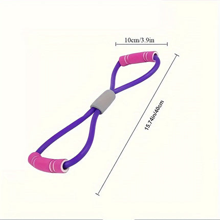TPE Yoga Resistance Band Set for Fitness & Posture Correction