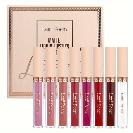8-Piece Matte Liquid Lipstick Set