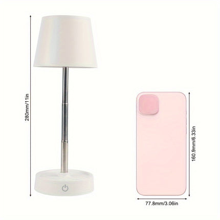 Adjustable Wireless LED Desk Lamp – Touch Control & Versatile