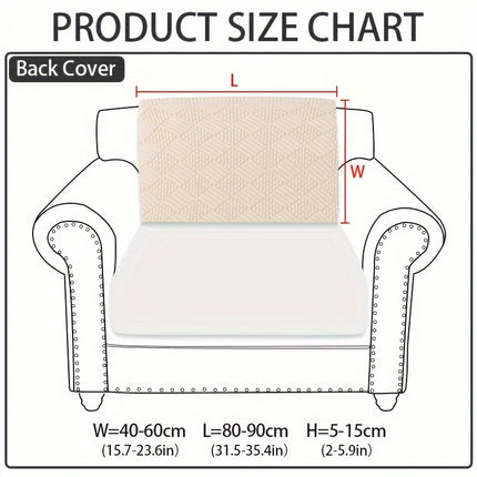 Modern Polar Fleece Sofa Slipcover - Elastic-Fit, Pet-Friendly Protector
