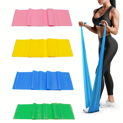 Latex Elastic Resistance Band for Pilates & Home Workouts