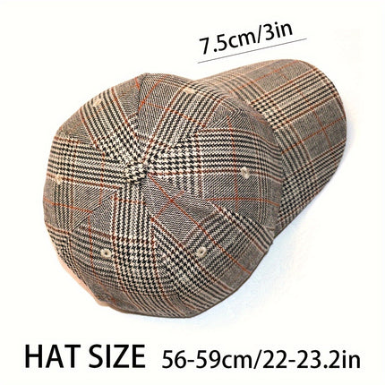 Classic Houndstooth Baseball Cap