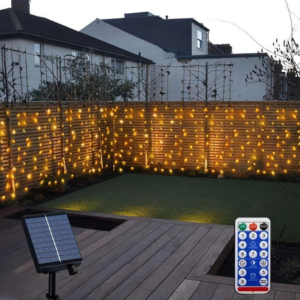 Solar Curtain Lights - Stunning Outdoor Atmosphere 5.0meter x 60cm
