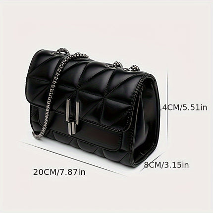Quilted Chain Shoulder Bag