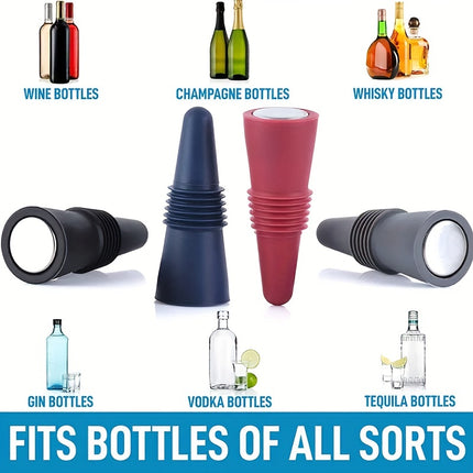 Leak-Proof Silicone Bottle Stopper