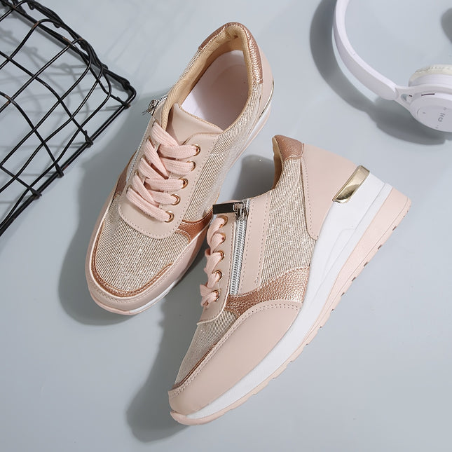 tylish Plus-Size Casual Sneakers