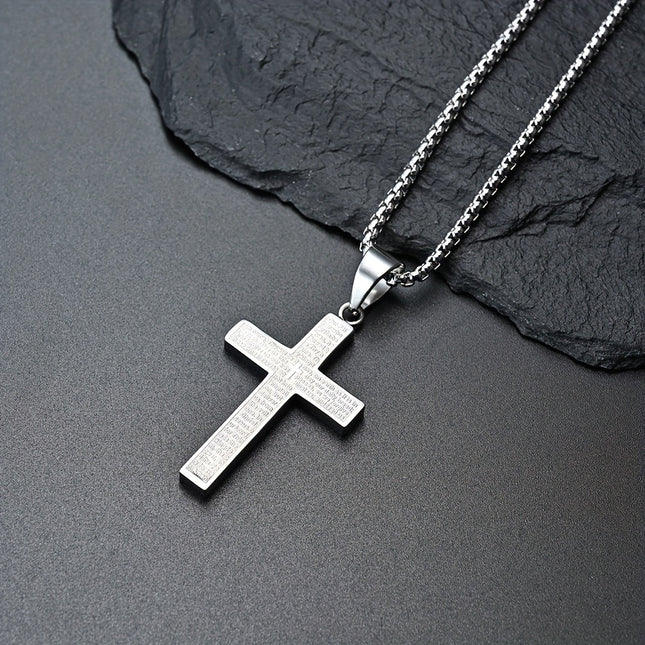 Men's Multi-Colored Cross Necklace