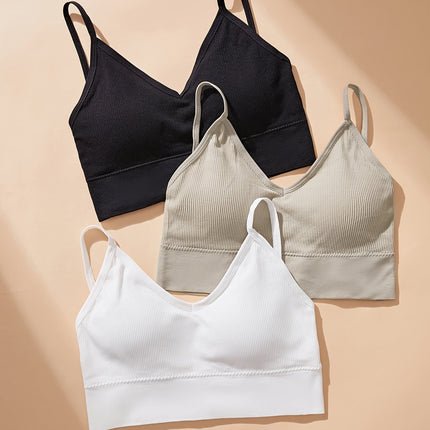 Three-Color Beauty Back Sports Bra