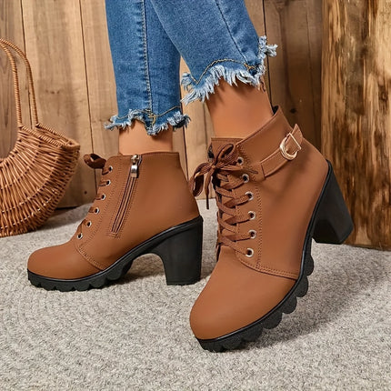 Stylish Side-Zip Ankle Boots