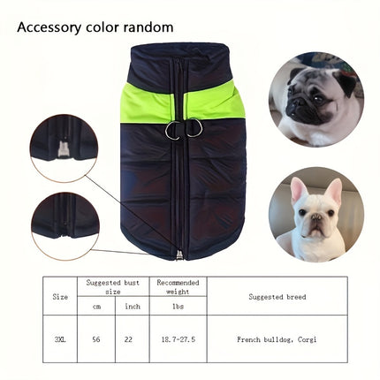 Waterproof Winter Pet Coat for All Breeds - Monti Bargains