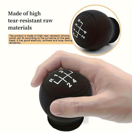 Premium Silicone Gear Shift Knob Cover - Anti-Slip & Dustproof