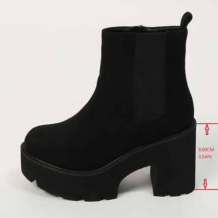 Women's Trendy Chunky Heel Boots