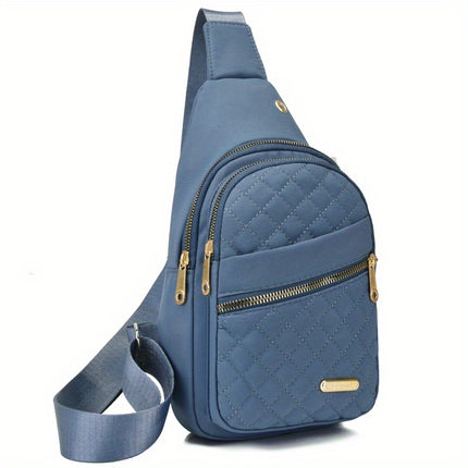 Quilted Casual Chest Bag