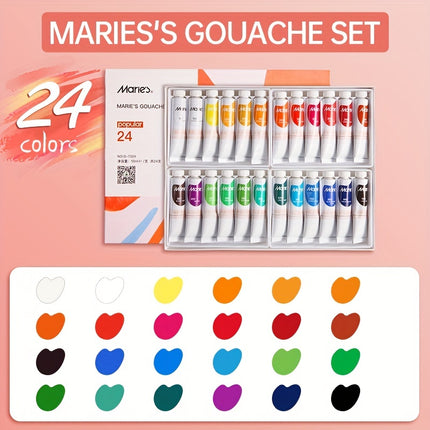 Marie's Gouache Paint Set: Vibrant Artist Colors