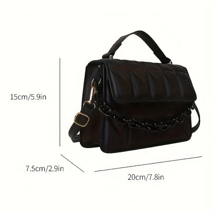 Women's Quilted Crossbody Bag