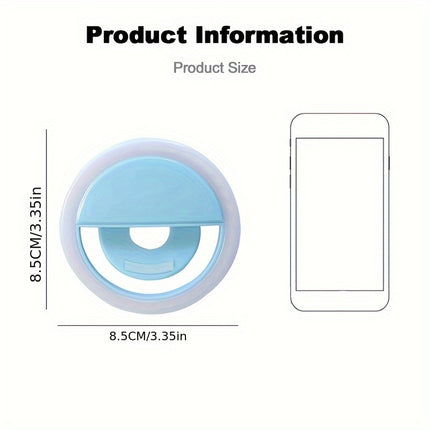 LED Selfie Ring Light – Perfect for Photos & Makeup!