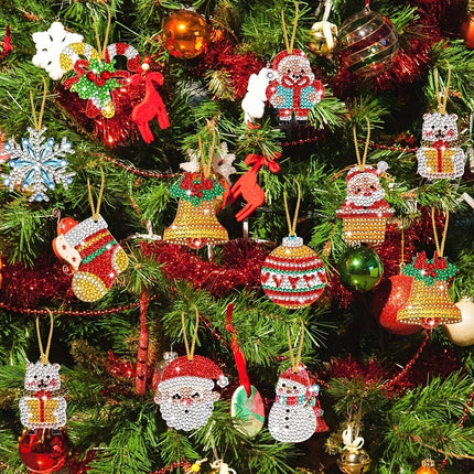 20pcs DIY Christmas Keychain Kit