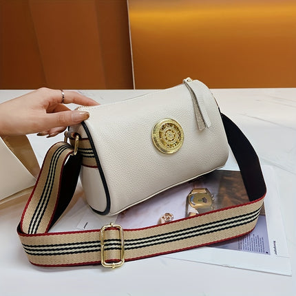 Trendy Leather Barrel Bag