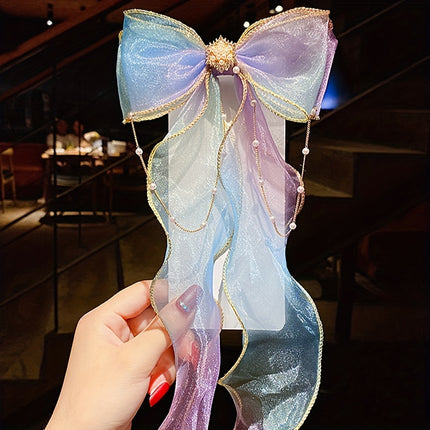 Fantasy Mermaid Princess Hair Ribbon Clip