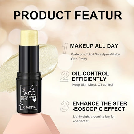 Three-in-One Multi-Function Makeup Stick