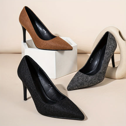 Elegant D'Orsay High Heel Pumps