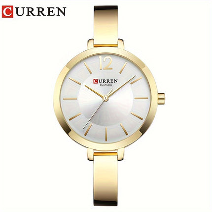 CURREN Women's Golden Quartz Watch