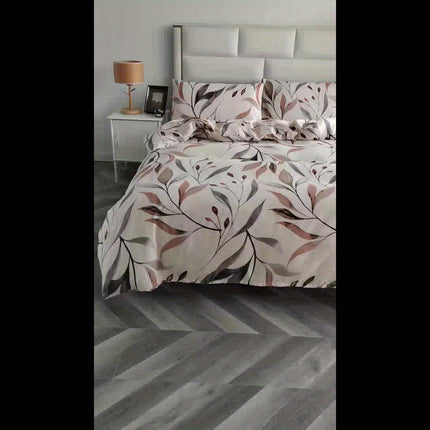 Floral Duvet Cover Set - Breathable & Cozy Bedding